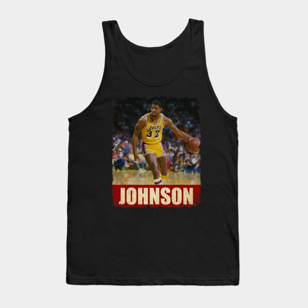 Magic Johnson - NEW RETRO STYLE Tank Top by FREEDOM FIGHTER PROD